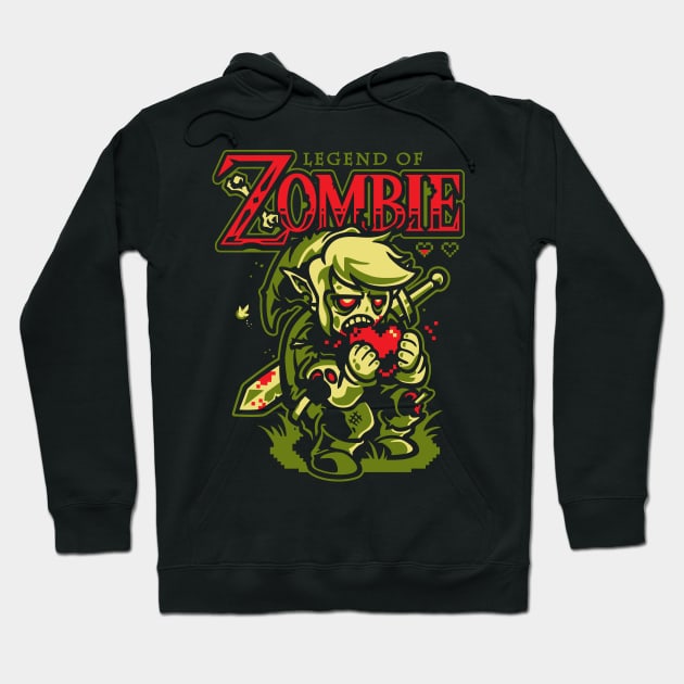 Legend of zombie Hoodie by Niken12